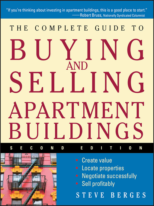 Title details for The Complete Guide to Buying and Selling Apartment Buildings by Steve Berges - Available